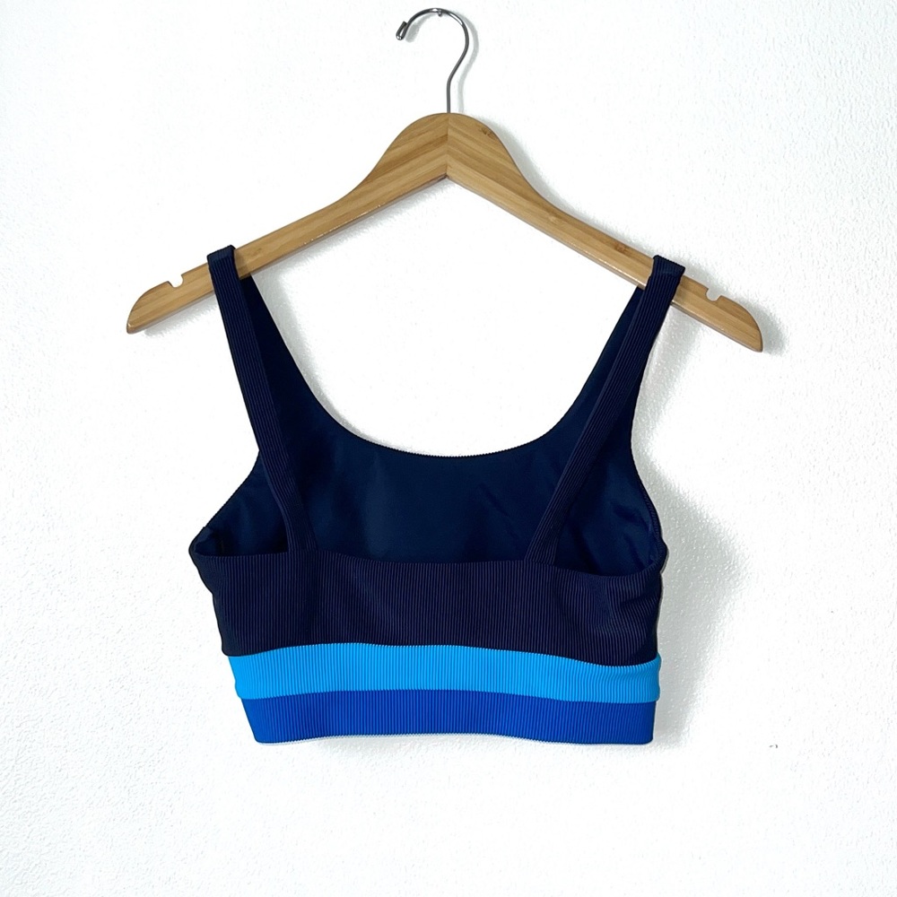 Beach Riot Ribbed Colorblock Bikini Top NWOT - Picture 6 of 7